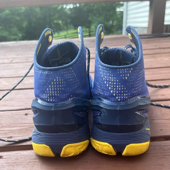 Under Armour Curry 2 “Dub Nation-Away” SZ 12 - Picture 3 of 6